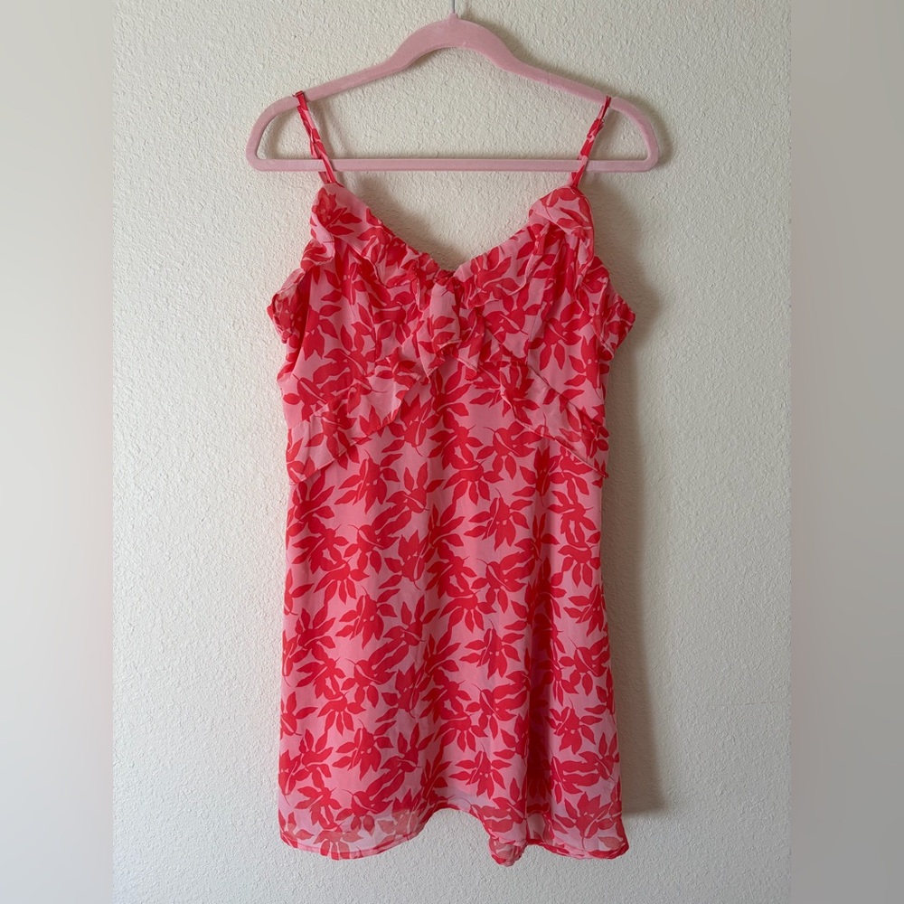 Shades of Pink Floral Dress